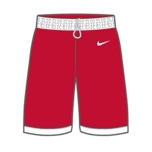 Nike Team25 Basketbal Stock Short voor heren - University Red