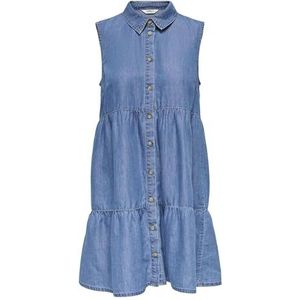 Only - Bea Siesta - Jeansjurk - Mêlee - Katoenmix