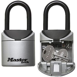 Master Lock Draagbare minisleutelkluis [Maat XS] [Buiten] - 5406EURD - Sleutelkast met beugel