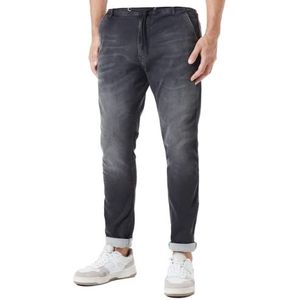 Pepe Jeans heren new johnson broek, zwart (denim-xe3), 30W x 34L