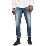 G-Star Raw heren Jeans 3301 Regular Tapered Jeans, Blau (Vintage Azure C052-a802), 33W / 34L
