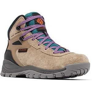 Columbia Newton Ridge Bc Mid Rise Trekking- en wandelschoenen voor dames, Natte Zand Ceder, 41 EU