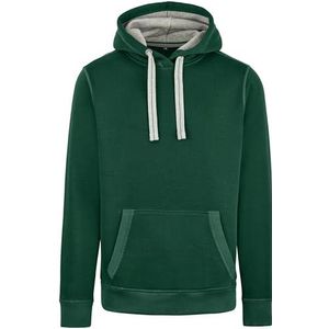 HRM Unisex sweat capuchontrui, Bottle-green, S