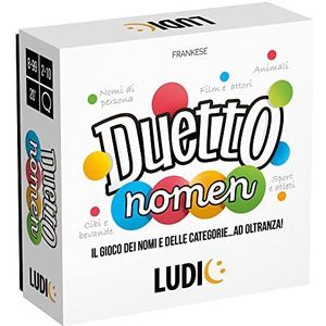 Ludic - Duetto Nomen gezelschapsspel voor het hele gezin 8-99 jaar