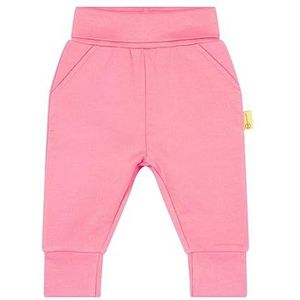 Steiff Uniseks baby joggingbroek broek lang, roze, 74 cm
