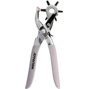 Flokoo - Gaatjestang Voor Riem En Leder - Rood - Professionele Gaatjestang - Ponstang