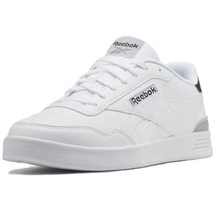 Reebok Unisex Court Advance Clip Sneaker, Ftwr White Core Zwart Puur Grijs 3, 44 EU