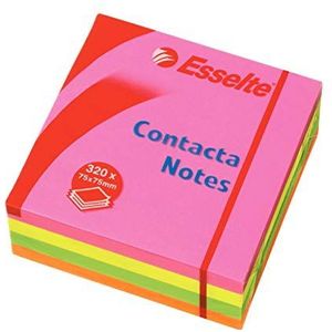 Esselte Contacta 83065 320 vellen Note Pad geassorteerd