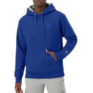 Champion Heren Sweater, Powerblend hoodie, iconisch 'C' Logo, Surf op het web C-logo, XL