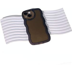 Krullend Golvend Telefoon Case Liefde Camera Lens Bescherming Transparant Zacht Voor iPhone 12 PRO MAX