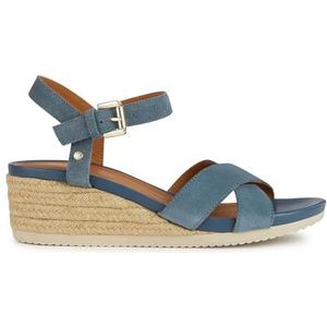 Geox - Ischia - Sandalen - Marineblauw - Lichtgewicht en Ademend