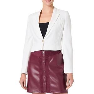 Naf Naf Fernanda V Blazer voor dames, ECRU, 36 NL