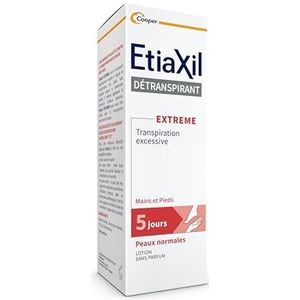 ETIAXIL - Deodorant Deodorant - Behandeling van overmatig zweten - Voeten en handen - Extreme Normale Huid - Effectiviteit 5 dagen - 100 ml