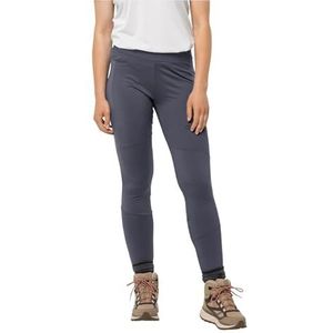 Jack Wolfskin - Berntal Tights - Wandellegging - Zwart - Ademend, Sneldrogend, Vochtregulerend