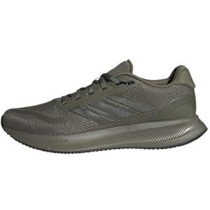 adidas Heren Runfalcon 5 Running Shoes, Olive Strata/Shadow Olive/Core Black, 6.5 UK