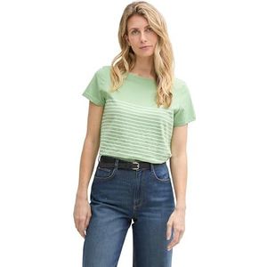 TOM TAILOR T-shirt voor dames, 37116 - True Green, L
