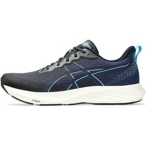 Asics Dynalast 4 Herensneakers, 45 EU, Black Blue Expanse, 45 EU