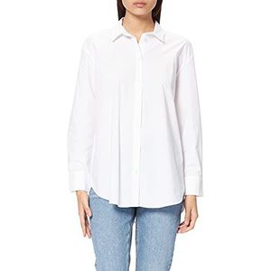 TOM TAILOR Dames popeline blouse 1027064, 20000 - White, 44