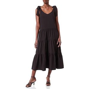 Part Two Povlapw Dr Dress Relaxed Fit dames, zwart, 42 EU
