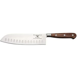 Rockingham Forge FRF 18 cm Santoku-mes, volledig gesmeed, palissander handvat