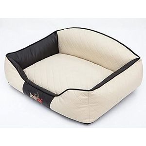 Hobbydog L ELIBEB3 Elite Hondenbed, 65 x 50 cm, beige-bruin, L, veelkleurig, 1,6 kg