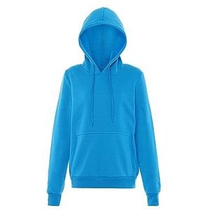 NALLY dames hoodie, blauw, L