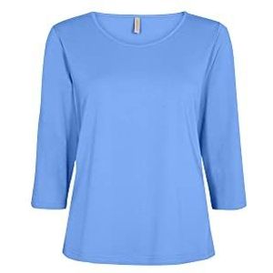 SOYACONCEPT Dames SC-PYLLE 180 Dames T-shirt, Blauw, Medium, blauw, M