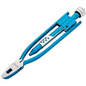 Draper 38896 Lock Wire Twisting/Twister Tang, voor vergrendelingsmoer veiligheidsband, 250 mm, blauw