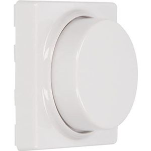 SIRO Ledcontroller SL-CONT01 dimmer schakelaar - bediening met één knop voor LED-lampen, lampen en strips, kunststof aluminiumkleurig