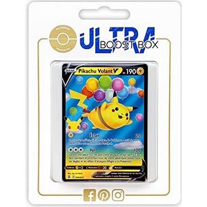 Pikachu Volant V (Flying Pikachu V) 6/25 - Ultraboost X Epée et Bouclier - Célébrations - 25 ans - Doos met 10 Franse Pokemon kaarten