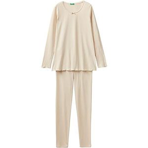 United Colors of Benetton pyjama set voor dames, Beige 1j4, XS