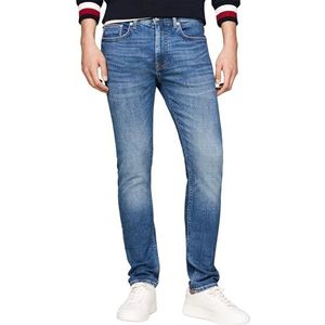 Jeans - Effen - Denim - Slimfit - Heavy Washed