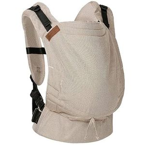 Hoppediz Buckle - 4-in-1 babydrager voor pasgeborenen vanaf de geboorte - Fullbuckle draaghulp met 2 gespposities - meegroeiend tot 20 kg - Design Djerba