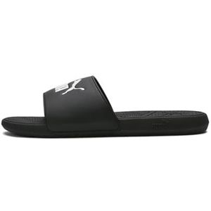 PUMA Cool Cat 2.0 Slide sandaal voor heren, Puma Zwart Puma Wit, 47 EU