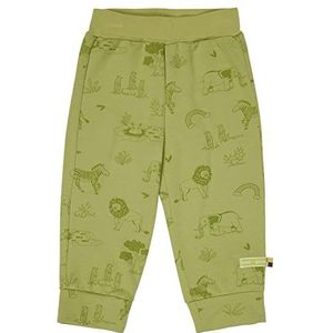 loud + proud Unisex kinderen met print, GOTS-gecertificeerde broek, avocado, 74/80, Avocado, 74/80 cm