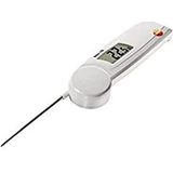 Testo 0560 0103 103 opvouwbare thermometer, lengte 11 cm, klein, beschermingsklasse IP55, inclusief batterijen