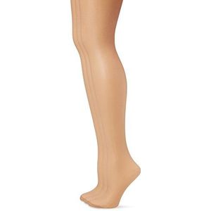 Pretty Polly Dames Curves-15d Ladder Resist Tights 3pp panty, 15 DEN, beige (Shrr Sherry), XX-Large