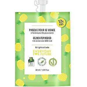 Everyday For Future - Brightcolada gezichtsmasker met ananas, 40 ml