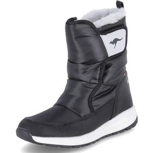 KangaROOS K-pe Belle RTX laarzen voor kinderen, uniseks, Jet Black Vapor Grey, 31 EU