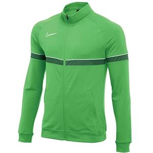 Nike Heren Academy 21 Knit Track Jacket trainingsjack, Lt Green Spark/White/Pine Green/White, XXL