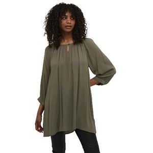 KAFFE Amber Tunic T-shirt voor dames, Oker, 38
