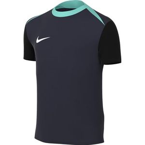 Nike FD7597-454 Dri-Fit Academy Pro 24 SS Top K T-shirt Unisex OBSIDIAN/HYPER TURQ/ZWART/WIT Maat XL, Obsidiaan/Hyper Turq/Zwart/Wit, XL