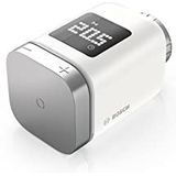Bosch Smart Home-radiatorthermostaat II, slimme thermostaat met appfunctie, compatibel met Amazon Alexa, Google Home, Apple HomeKit