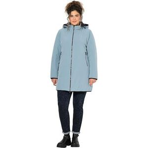Ulla Popken - Veste - Grijs/Blauw - 44-46