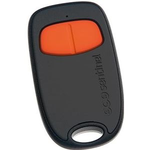 SCS SENTINEL - SimplyControl - 2-kanaals Afstandsbediening - Oranje - Bereik 40 m - Frequentie 433,92 MHz