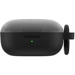OtterBox Hard Shell-hoofdtelefoonhoes voor Galaxy Buds Live/Galaxy Buds Pro/Galaxy Buds 2, schokbestendig, valbestendig, kras- en slijtbeschermhoes , inclusief karabijnhaak, Zwart/Transparant