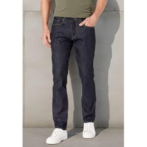 Buffalo David Bitton Heren Ash Slim Denim Jeans, indigo afwasmiddel, 27W / 32L