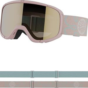 Salomon Rio Kids Goggles Ski Snowboarden, Kindvriendelijke pasvorm en comfort, Meer oogcomfort en duurzaamheid, Oranje, One Size