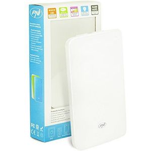 PNI 10000 mAh Draagbare Power Bank Smart Charge 1014 voor iPhone Samsung, Dual Output 5V/1A en 5V/2.1A, Input 5V/1A