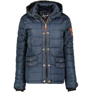 Geographical Norway Dacili Lady Windjack voor dames, outdoor, waterafstotende jas, lange mouwen, dames, regenjas, wandelen, seizoen, lente, zomer, herfst, winter (marineblauw S), Marineblauw, S